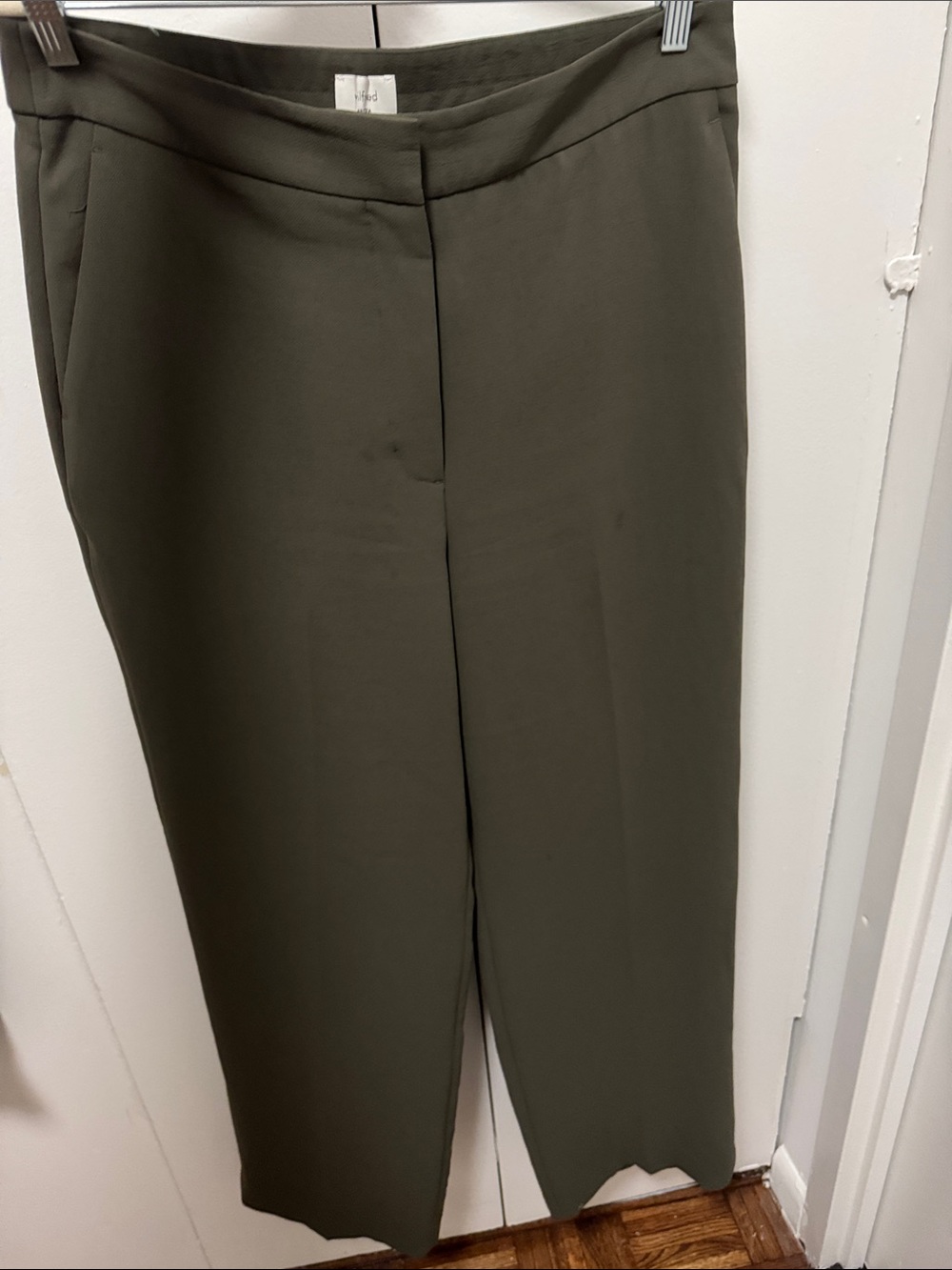 Wilfred Olive Straight-Leg Trousers